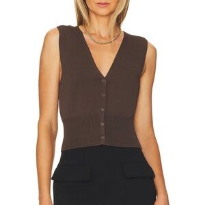 NWT L’ACADEMIE Knit Vest from REVOLVE - size medium